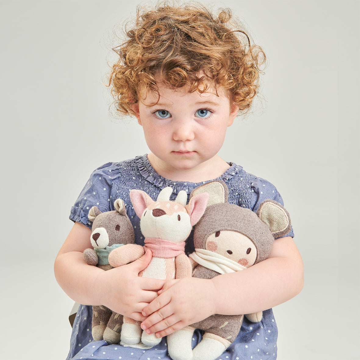 Finbar Hare Knitted Toy